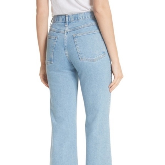 Rag & Bone Justine High Waist Cropped Flare Jeans Light Wash 29 - Picture 5 of 7